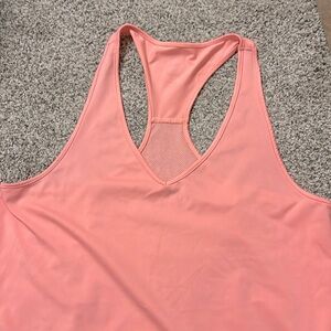 Pink workout tank